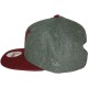 Casquette Snapback WESC x New Era - 9Fifty W Snapback - Grey melange