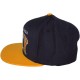 Casquette Snapback Obey - Throwback - Navy/Gold