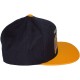 Casquette Snapback Obey - Throwback - Navy/Gold