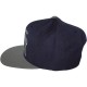 Casquette Snapback Obey - Throwback - Navy/Grey