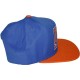 Casquette Snapback Obey - Obey Athletics - Royal Blue/Orange