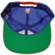 Casquette Snapback Obey - Obey Athletics - Royal Blue/Orange