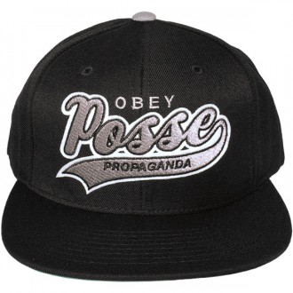 Casquette Snapback Obey - On Deck Snapback - Black