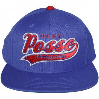 Casquette Snapback Obey - On Deck Snapback - Blue