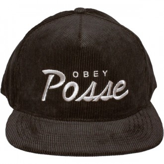 Casquette Snapback Obey - Postgame Snapback - Black