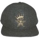 Casquette Snapback Obey - Crowned Snapback - Heather Charcoal