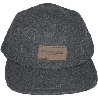 Casquette 5 Panel Obey - Auxilary 5 Panel Camp Hat - Charcoal