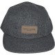 Casquette 5 Panel Obey - Auxilary 5 Panel Camp Hat - Charcoal
