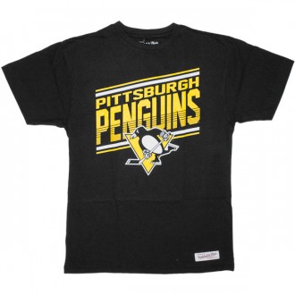 T-shirt Mitchell & Ness - Assist Trad - Pittsburgh Penguins - Black 