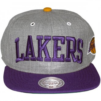 Casquette Snapback Mitchell & Ness - NBA Basic Arch Road - Los Angeles Lakers