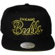 Casquette Snapback Mitchell & Ness - NBA Neon Script - Chicago Bulls