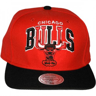 Casquette Snapback Mitchell & Ness - NBA Arch Logo Color - Chicago Bulls
