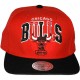 Casquette Snapback Mitchell & Ness - NBA Arch Logo Color - Chicago Bulls