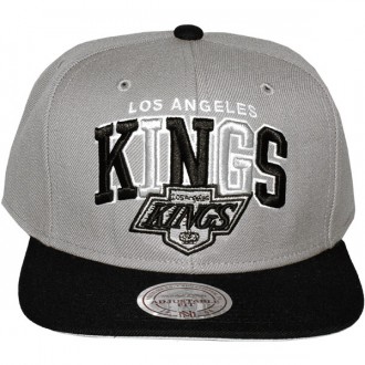 Casquette Snapback Mitchell & Ness - NHL Arch Logo Color - Los Angeles Kings
