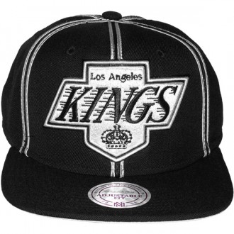 Casquette Snapback Mitchell & Ness - NHL XL Logo Double Soutache - Los Angeles Kings
