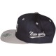 Casquette Snapback City Hunter - NY - Bleu Marine / Gris