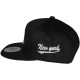 Casquette Snapback City Hunter - NY - Noir logo blanc