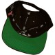 Casquette Snapback City Hunter - NY - Noir logo rose