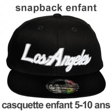 Casquette Snapback Enfant KB Ethos - Los Angeles - Noir