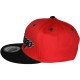 Casquette Snapback Enfant KB Ethos - Chicago - Rouge / Noir