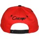 Casquette Snapback Enfant KB Ethos - Chicago - Rouge / Noir