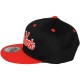 Casquette Snapback Enfant KB Ethos - New York - Noir / Rouge