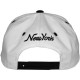 Casquette Snapback Enfant KB Ethos - New York - Blanc / Noir