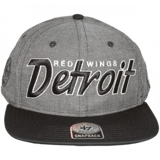 Casquette Snapback 47 Brand - Retro Script Oxford - Detroit Red Wings