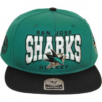 Casquette Snapback 47 Brand - Sneaky Pete - San Jose Sharks