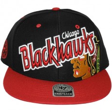 Casquette Snapback 47 Brand - Underglow - Chicago Blackhawks
