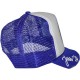 Casquette Trucker Jessilann - Black Fuck - White / Royal Blue