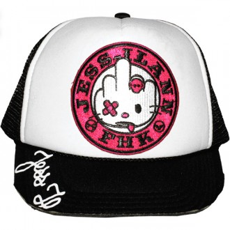 Casquette Trucker Jessilann - FHK - White / Black