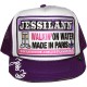 Casquette Trucker Jessilann - Walkin' On Water - White / Purple