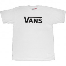 T-shirt Vans - Vans Classic - White/Black