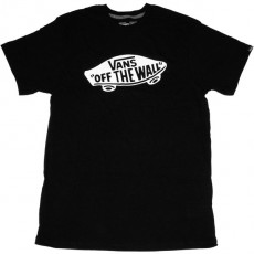T-shirt Vans - Vans Off The Wall - Black/White