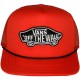 Casquette Filet Vans - Classic Patch Trucker - Vans Off The Wall - Reinvent Red