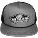 Casquette Filet Vans - Classic Patch Trucker - Vans Off The Wall - Grey Denim