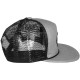 Casquette Filet Vans - Classic Patch Trucker - Vans Off The Wall - Grey Denim