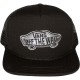 Casquette Filet Vans - Classic Patch Trucker - Vans Off The Wall - Black Ripshop