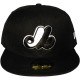 Casquette Fitted New Era - 59Fifty MLB Basic Collection - Montreal Expos - Black/White
