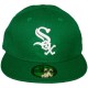 Casquette Fitted New Era - 59Fifty MLB Basic Collection - Chicago White Sox - Green/White