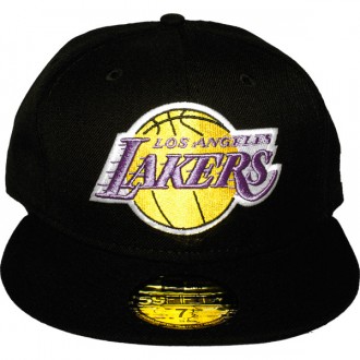 Casquette Fitted New Era - 59Fifty NBA Basic Collection - Los Angeles Lakers - Black