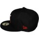 Casquette Fitted New Era - 59Fifty NBA Basic Collection - Chicago Bulls - Black