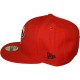 Casquette Fitted New Era - 59Fifty NBA Basic Collection - Miami Heat - Red