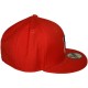 Casquette Fitted New Era - 59Fifty NBA Basic Collection - Miami Heat - Red