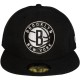 Casquette Fitted New Era - 59Fifty NBA Team Secondary Logo - Brooklyn Nets
