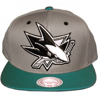 Casquette Snapback Mitchell & Ness - NHL Arch Undervisor - San Jose Sharks