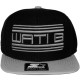 Casquette Snapback Wati B x Starter - Wati B Logo - Black/Grey