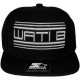 Casquette Snapback Wati B x Starter - Wati B Logo - Black/Silver