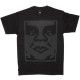 OBEY Basic T-Shirt - Dot Face - Black